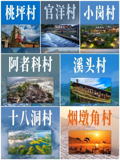 熊猫体育：中国新增7个世界“最佳旅游乡村”总数15个位居世界第一