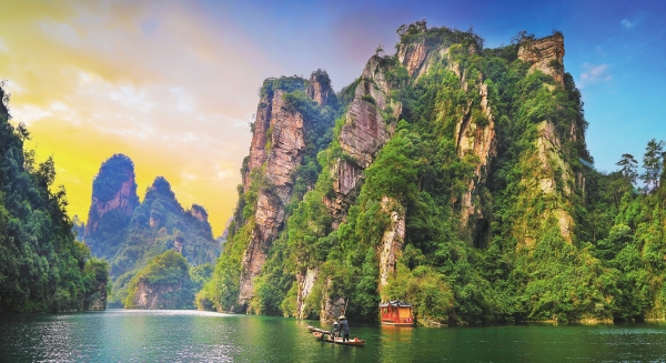 熊猫体育网站：大湖新记丨“会说话”的宝峰湖